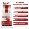 thumbnail image 4 of Fresh Nutrition Berberine Supplement 500mg Strongest DNA Verified 90, 4 of 9