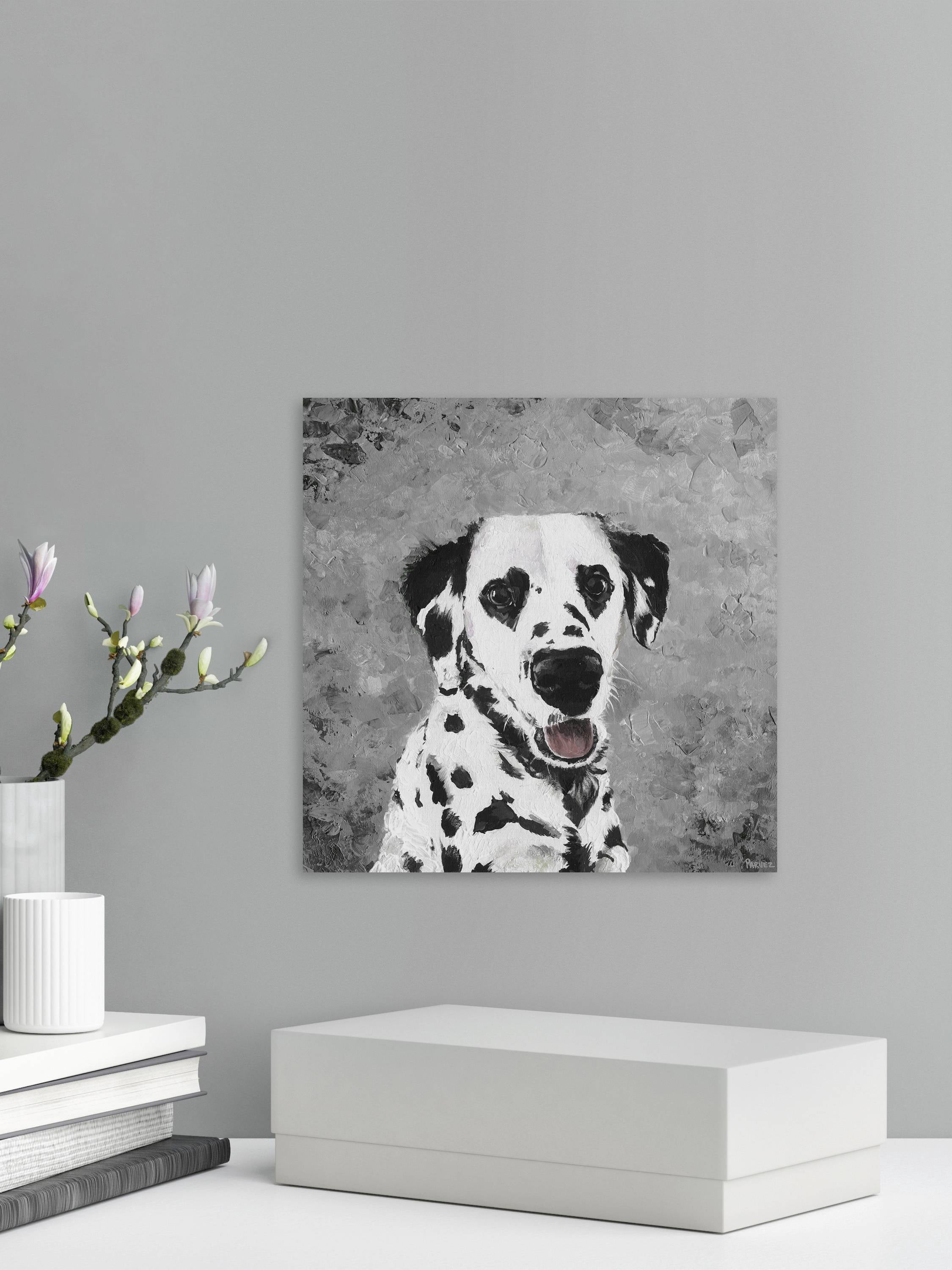 Parvez Taj Heart Eyes Canvas Wall Art