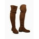 thumbnail image 3 of Bota larga para mujer, con tacon bajo modelo panther Nyxmart Bota Larga estilo maxibota / Mod. 619-PA, 3 of 3