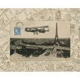 thumbnail image 2 of Wild Apple Portfolio 32x26 Black Ornate Wood Framed with Double Matting Museum Art Print Titled - Destination Paris III, 2 of 4