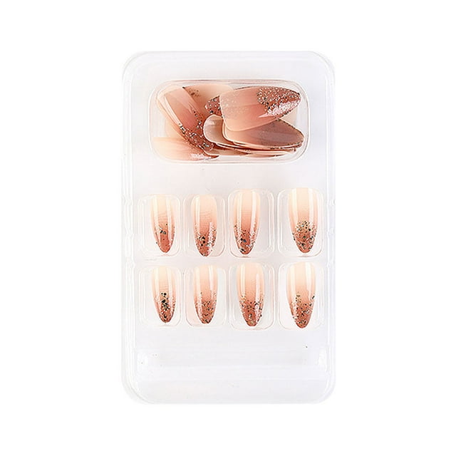 Faux Ongle Portable Correspondant Parfaitement Simple à Porter Sans Odeur Irritante Faux Ongle Type de Presse Respirante Type de Collet Réglable 28