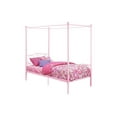 thumbnail image 2 of DHP Pink Twin Canopy Bed, 2 of 4
