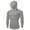 Gray, variant on Yotami Plus Size Womens Long Sleeve Sun Protection Shirt UPF 50+ Breathable Workout Ice Silk Hoodie for Beach Shirt Gray XXXXXL