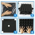 thumbnail image 2 of 72Pcs 30X30X2.5cm Sound Insulation Insulation Foam Sound Insulation Foam, 2 of 8