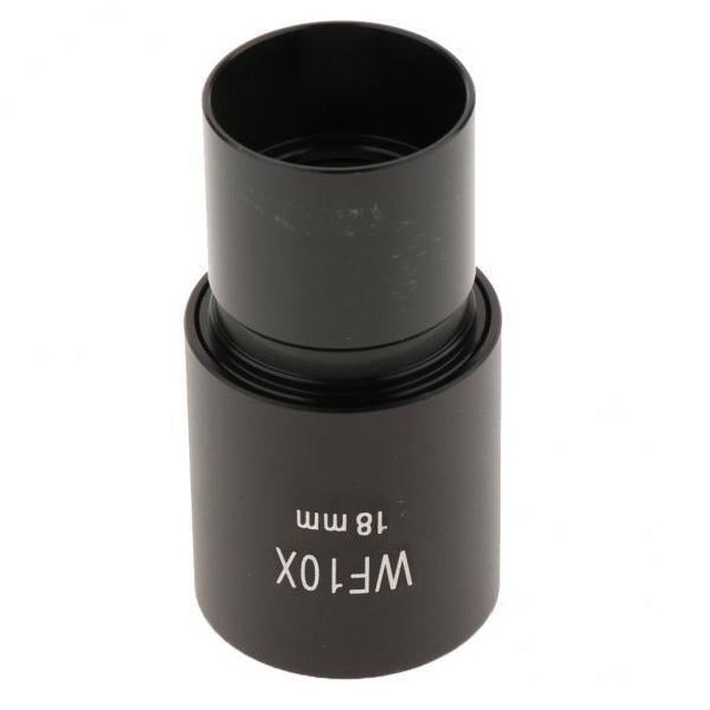 2xWF10X Microscopio Biológico Widefield Ocular Lente óptica 23,2 Mm Para Laboratorio Sunnimix Ocular de microscopio 10X