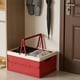 thumbnail image 5 of CaiYueKe Foldable Storage Box with Handle, Portable Organizer Basket for Home Camping Picnics, Collapsible Plastic Container for Toys Snacks Outdoor Gear, Multi-Purpose Ventilated Storage Bin, 5 of 7