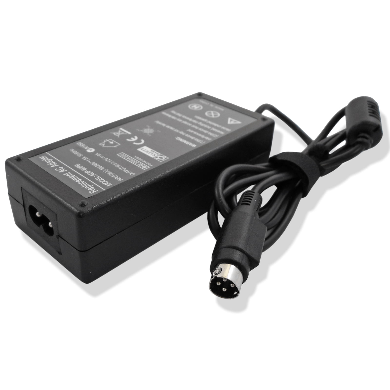 4 PIN 12V 5A AC Adapter Charger for Sanyo CLT2054 LCD TV Monitor Power Supply 