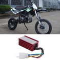 thumbnail image 3 of Módulo De Unidad CDI De Encendido De 5 Pines Cdi Apto Para 110CC 125CC 140CC PIT PRO Trail Dirt Quad Bike ATV RED, 3 of 7