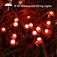 thumbnail image 4 of Christmas Lights Indoor Outdoor, 114ft 300 D Christmas String Lights with 8 Modes, Timer, Connectable, Waterproof String Lights for Christmas Party, Yard, Garden, Xmas Tree Decorations(Red), 4 of 6