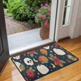 thumbnail image 2 of Spider Bat No Slip Door Mat - Innovative Design 30x17 Inch Happy Halloween Nonskid Welcome Mat Layered Door Mats for Entryway Porch Entryway Kitchen, 2 of 7