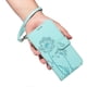 thumbnail image 5 of For iPhone 14 Pro Leather Case Wallet Phone Cover Dandelion Imprint - Green, 5 of 5
