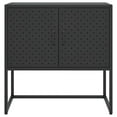 thumbnail image 3 of vidaXL Sideboard Black 75x35x75 cm Steel, 3 of 5