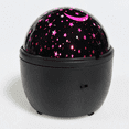 thumbnail image 5 of EZ-Illuminations Indoor Battery Operated Multicolor LED Galaxy Table Top Projector Lamp with Timer, 5 of 14