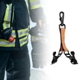 thumbnail image 6 of Firefighter Glove Strap Turnout Gear Holder Heavy Duty Firefighting Glove Strap Nylon Webbing Outdoor Tool 2 Clips for Welding Gloves Orange, 6 of 10