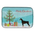 thumbnail image 1 of Carolines Treasures CK3535DDM Doberman Pinscher Christmas Tree Dish Drying Mat, 1 of 1