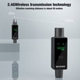 thumbnail image 3 of Receptor Y Transmisor De Micrófono Inalámbrico 2.4G, De Micrófono XLR Inalámbrico De 24 Bits Y 48 KHz, Plug And Play Para Micrófonos, Mezcladores De Audio, Sistemas PA Y, 3 of 7