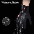 thumbnail image 5 of Gants d'Hiver pour Hommes Femmes Gants Thermiques Temps Froid Écran Tactile Antidérapants pour Course Vélo Randonnée Conduite, 5 of 5