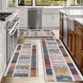 thumbnail image 6 of Kitchen Rugs Sets of 3 Non Slip Washable Kitchen Mats for Floor, Waterproof Kitchen Runner Rug, Floor Mat Carpet for Entryway, Laundry, Sink, Hallway, Bathroom, 6 of 12
