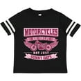 thumbnail image 3 of Inktastic Motorcycle Female Biker Girls Toddler T-Shirt, 3 of 5