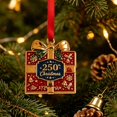 thumbnail image 7 of Christmas Ornaments,250 Anniversary Usa Merchandise,Vintage Christmas Tree Decorations,Personalized 250 Ornament Patriotic Christmas Ornaments,Hanging Decorations With 250 Design 3.15 Inch, 7 of 7