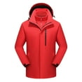 thumbnail image 1 of TIMIFIS Women's Heated Jacket with Hood Winter Outdoor Windproof 15 Heat Zones USB Constant Temperature Heated Coat with Pockets (Battery Not Included), 1 of 3
