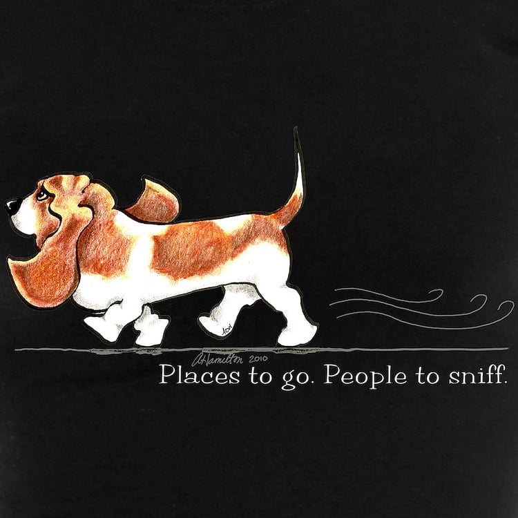 Women's basset best sale hound pajamas