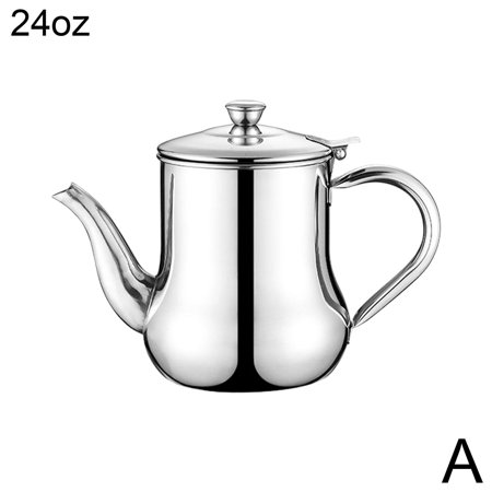 

BSBM Stainless Steel Oil Strainer Pot Grease Container Storage Can Filter]