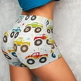 thumbnail image 4 of Fotbe Cartoon Monster Trucks Seamless Shorts, Womens Workout Shorts High Waist Stretch Booty Short for Gym/Yoga/Running/Biking-XX-Large, 4 of 9