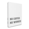 thumbnail image 4 of Stupell Industries Funny No Coffee Phrase Food & Beverage Painting Gallery Wrapped Canvas Art Print Wall Art, 24 x 30, 4 of 8