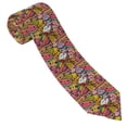 thumbnail image 3 of Fuzoiu Fruit-Flavored Ice-Cream Print Men's Necktie,Business Necktie,Mens Ties for Business Wedding Graduation, 3 of 7