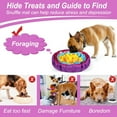 thumbnail image 2 of Vivifying Snuffle Mat for All Breeds Dogs, Interactive Washable Foraging Mat for Slow Eating and Mental Stimulation (Yellow Blue Purple), 2 of 8