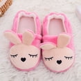 thumbnail image 2 of Bainana Warm Slippers For Little Boys Girls Cartoon Print Anti Slip Easy On Shoes Fashion Casual Toddler Kids Autumn Winter Indoor Wear Pink Size 2-2.5 Years, 2 of 8