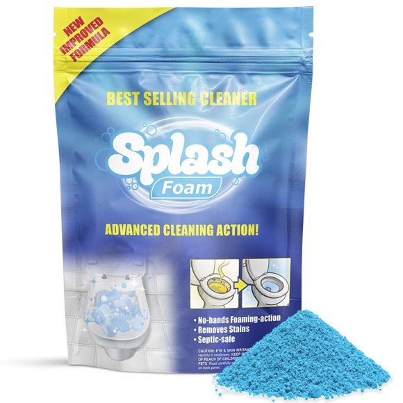Limpiador para inodoro Splash Foam 400 ml en polvo de acción rápida
