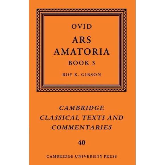 Ovide, Ars Amatoria, Livre III