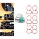 thumbnail image 4 of 2x Remolino Flap Flaps enchufe y juntas accesorios de coche 11617811300 11617807480 11618575534 714123100 apto para N57 N57S E71  E92 E Sharpla  Enchufe de aletas de remolino, 4 of 8