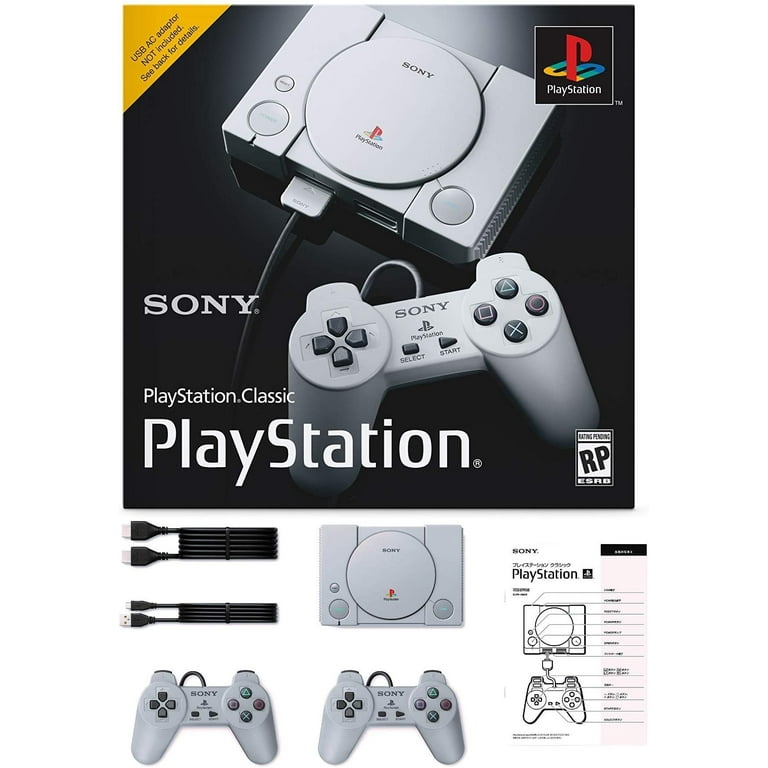 Sony Playstation Classic Console, Mini Design, 20 Games Pre