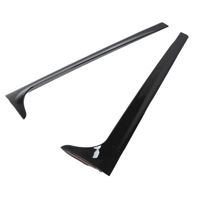 Embellecedores De Cubierta De Ventana Biselados Laterales, Resistentes A La Abrasión, Antiarañazos, 1 Par De Alerón Lateral De Ventana Trasera Estable Para Coche ANGGREK Otros