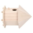 thumbnail image 3 of Birdhouse, Natural Wooden Bird Nesting Box, For Outdoor Gardens, 3 of 8