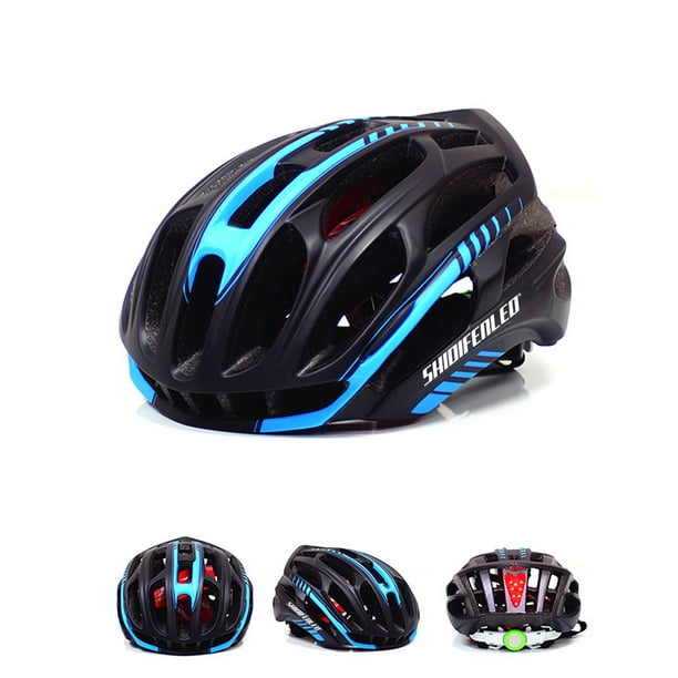 Carolilly Adult Bike Helmet with Light, Lightweight Adjustable Road