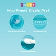 thumbnail image 3 of Open Box Intex Mini Frame Kiddie 4 x 4 Foot Beginner Frame Pool, Blue (3 Pack), 3 of 7
