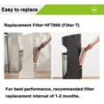 thumbnail image 5 of 4Pcs Hft600 Humidifier T-Type Filter With Wick Is Compatible With Honeywell Tower Hev615 Hev620 Humidifier, Compare To Some Hft600T Hft600Pdq, 5 of 5