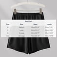 thumbnail image 4 of AHTJRT Lounge Shorts for Women Ribbed Knit Elastic Waist Summer Shorts with Pockets High Stretchy Casual Pajama Sleepwear Bottoms White XXL, 4 of 6
