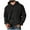 Black, variant on Mens Acid Washed Scuffers Sweatshirts Vintage Casual Zipper Comfort Streetwear Sweatshirt 2025