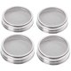 thumbnail image 1 of Stainless steel sprouting jar strainer lid - 2 in 1 Superb, 1 of 5