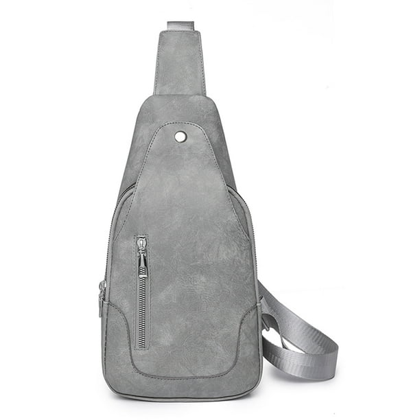 Bolsa De Pecho Bolsa de pecho de viaje informal Correa ajustable simple portátil para senderismo al aire libre Tmvgtek Para Estrenar