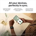 thumbnail image 4 of Google Pixel - Android Smartwatch with Fitbit Activity Tracking - Heart Rate Tracking Watch - Polished Silver Stainless Steel case with Charcoal Active band - LTE, 4 of 12