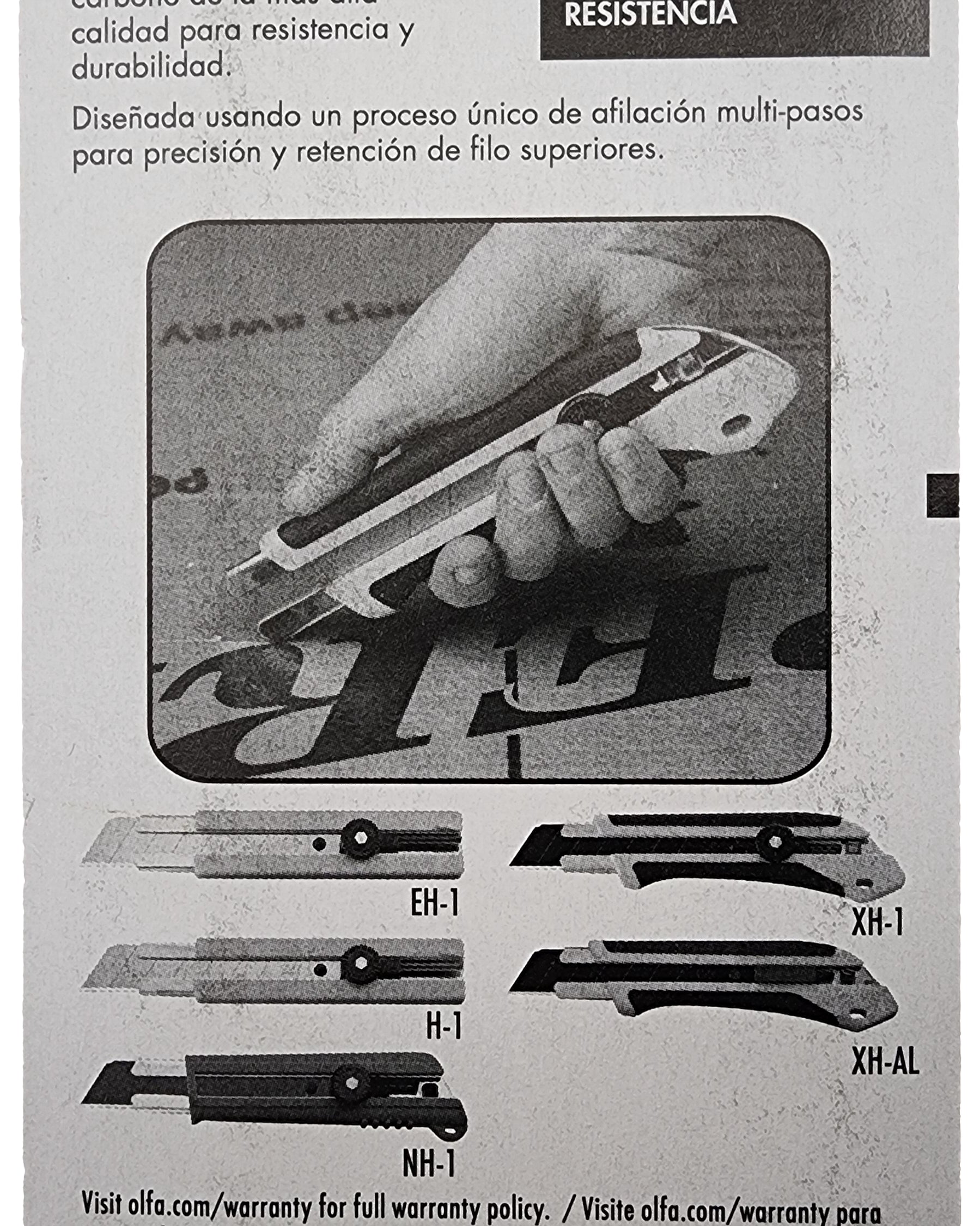 Lot of 2 OLFA 5008 HB-5B 25mm Extra Heavy Duty Snap-Off Blades, 5-Pack