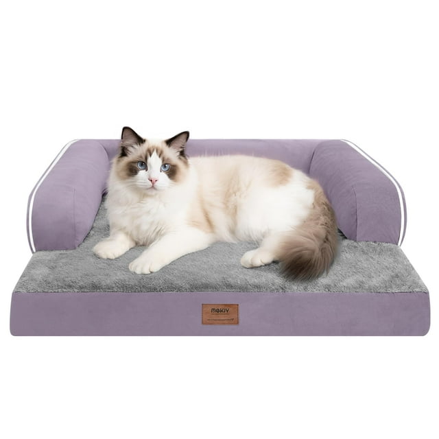 Cama para Perros y Sofá para Gatos MEKIY Impermeable Ortopédica para Pequeños