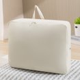 thumbnail image 1 of Bolsa de almacenamiento para chaquetas de plumas, sábanas, edredones, artefactos de almacenamiento, bolsa de almacenamiento a prueba de polvo para ropa, bolsa de viaje comprimida para edredones para, 1 of 6