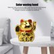 thumbnail image 4 of Maneki Neko Gato Que Agita Lindo Gato Que Agita Solar Prosperidad Brazo En ángulo Gato Con Amuleto De La Suerte, Figura Decorativa De Gato De La Suerte Para Escritorio Accesorios, 4 of 7